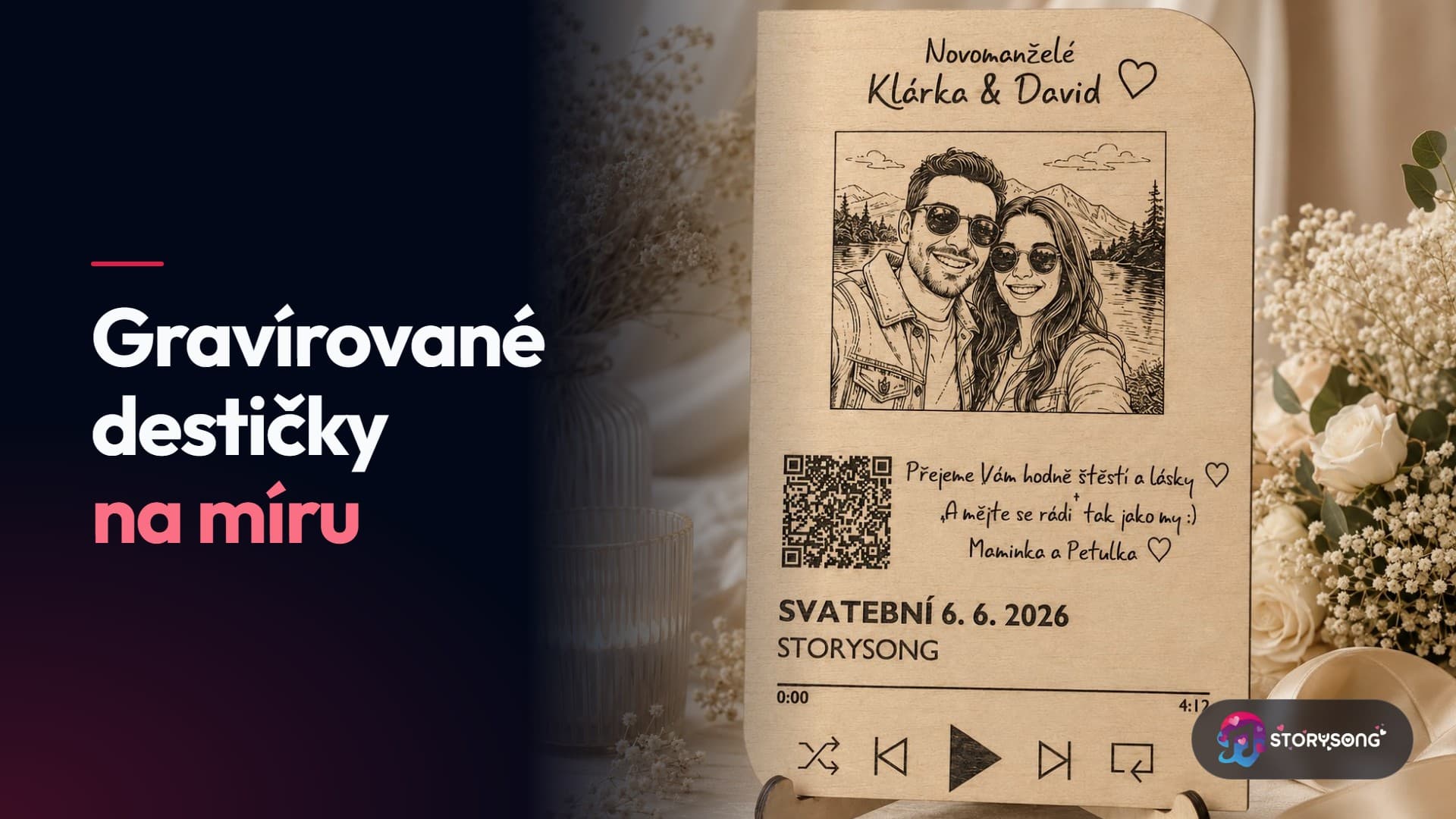 Představujeme gravírované destičky s vlastním designem na míru